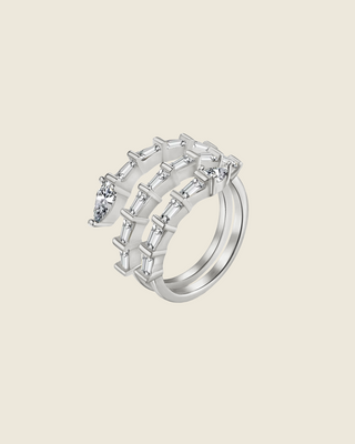 Schlangen Diamant Ring