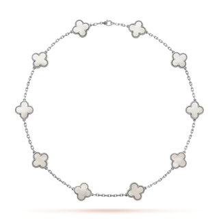 Klee Halskette 10 Clovers