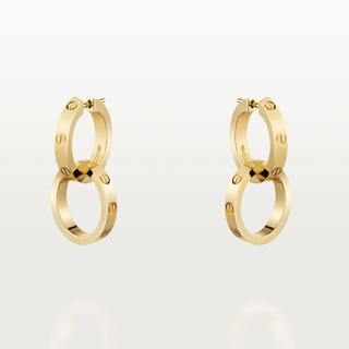 Love Ohrringe 2 Reifen