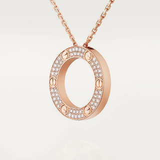 Ava Love Halskette - Diamant