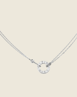 Ava Love Halskette - 2 Diamanten