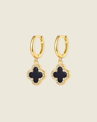 Klee Diamant Ohrringe